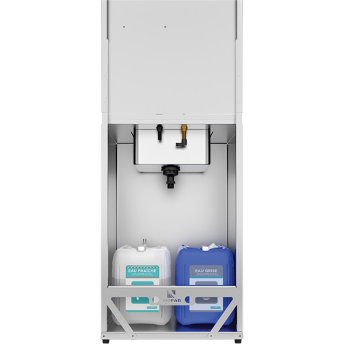 Poste de nettoyage des mains portable MRSink The Estey Group