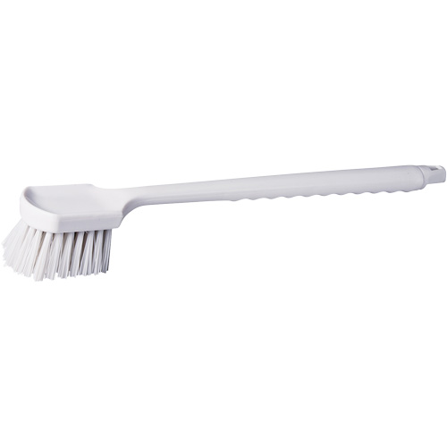Brosse &agrave; chaudron &agrave; manche long, 20" l, Soies Polypropyl&egrave;ne, Blanc The Estey Group