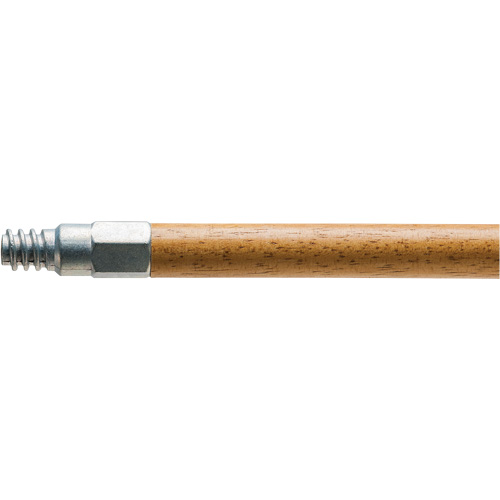 Manche en bois avec embout en m&eacute;tal, Bois, Pointe Filetage ACME, 1-1/8" dia, 60" lo The Estey Group