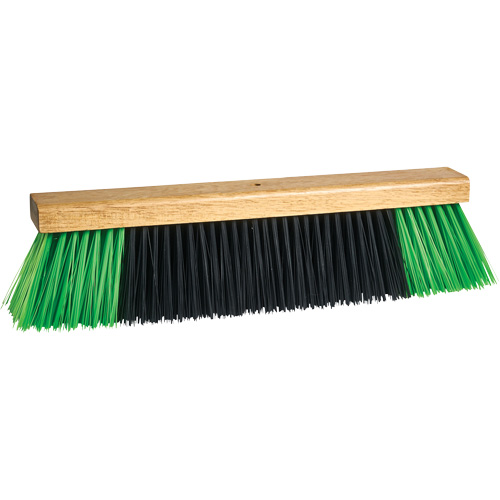 Bulldog Push Broom Head, 24", Coarse, PVC Bristles The Estey Group