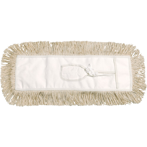 Vadrouille &agrave; &eacute;pousseter, Style &agrave; attacher, Coton, 36" lo x 5" la The Estey Group