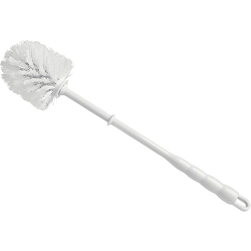 Brosse &agrave; cuvettes, 15-1/2" l, Soies Polypropyl&egrave;ne, Rouge/Blanc The Estey Group