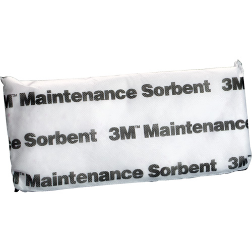 Tampon absorbant de maintenance, Huile seulement, 15" lo x 7" la, 12,6 gal absorption/pqt The Estey Group