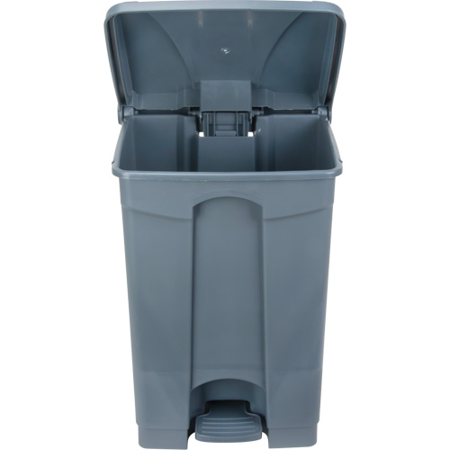 Poubelle &agrave; p&eacute;dale, Plastique, Capacit&eacute; 12 gal. US The Estey Group