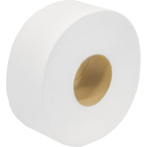 Papier hygi&eacute;nique de premi&egrave;re qualit&eacute; Snow Soft JRT, Rouleau G&eacute;ant, 2 Pli, Longueur 1000', Blanc The Estey Group