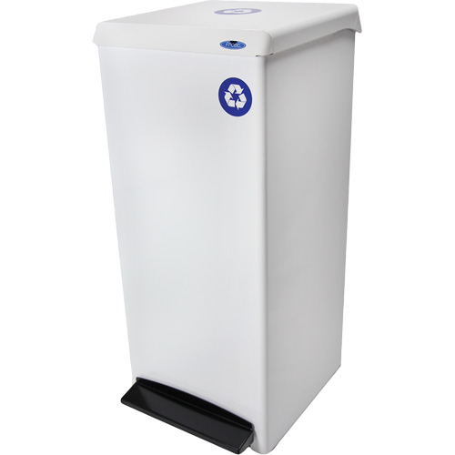 Foot Operated Waste Receptacle, Steel, 25 US gal. The Estey Group