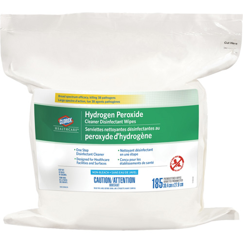 Healthcare&reg; Hydrogen Peroxide Cleaner Disinfecting Wipes, 185 Count The Estey Group