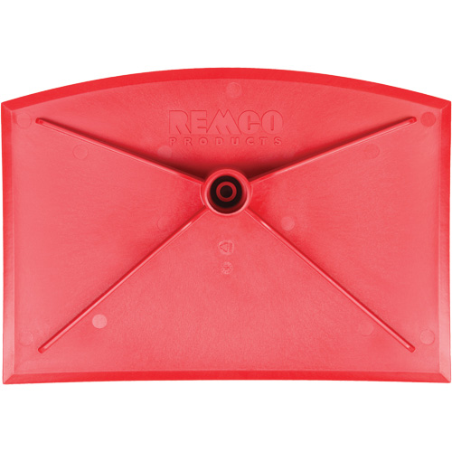 T&ecirc;te de binette pour service alimentaire, Rouge, 8" la x 11-1/4" lo The Estey Group