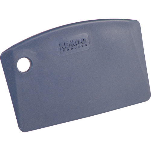 Metal Detectable Mini Bench Scraper, Blue, 5-1/4" W x 3-2/5" L The Estey Group