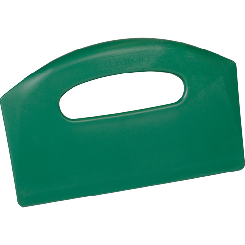 Metal Detectable Bench Scraper, Green, 8-1/2" W x 5-1/4" L The Estey Group