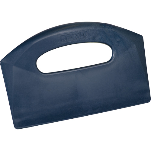 Metal Detectable Bench Scraper, Blue, 8-1/2" W x 5-1/4" L The Estey Group