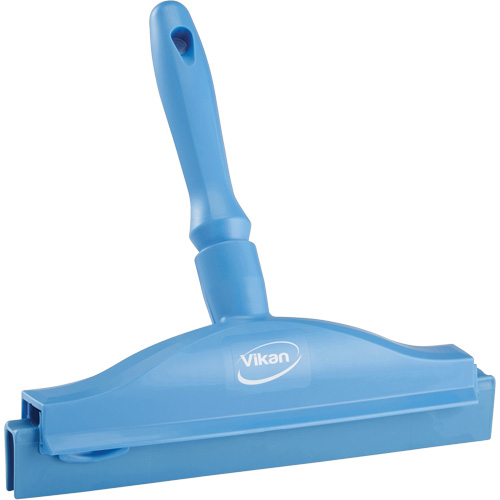 Raclette &agrave; lame double ultra hygi&eacute;nique, 10", Bleu The Estey Group