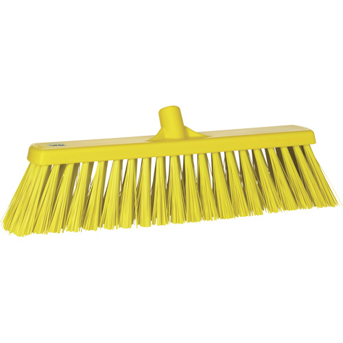 Balai-brosse robuste, Crins Ferme, 20", Polyester, Jaune The Estey Group