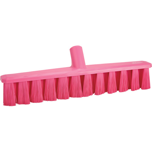 UST Push Broom, Medium Bristles, 15-1/4", Polyester, Pink The Estey Group