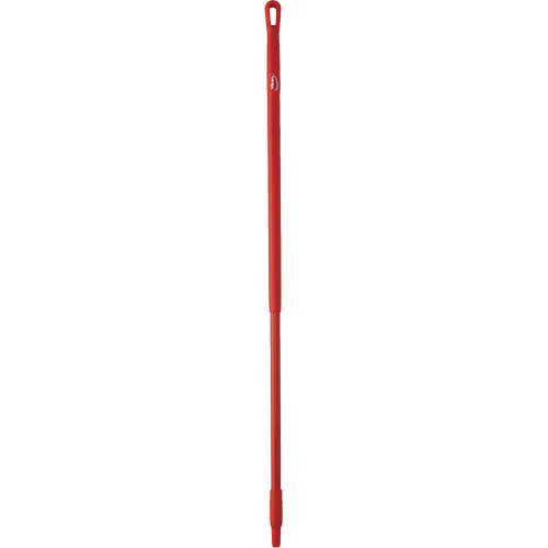 Handle, Broom/Brush/Pad Holder/Scraper/Squeegee, Red, Standard, 51-1/2" L The Estey Group