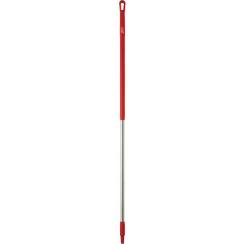Manche, Balai/Brosse/Support &agrave; tampon/Grattoir/Raclette, Rouge, Ergonomique, 59" lo The Estey Group