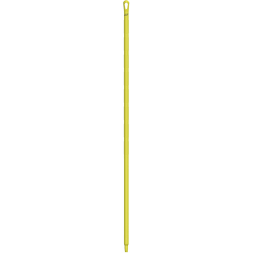 Manche ultra hygi&eacute;nique, Balai/Brosse/Support &agrave; tampon/Grattoir/Raclette, Jaune, Ergonomique, 67" lo The Estey Group