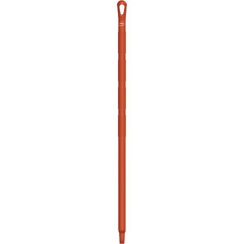 Ultra Hygiene Handle, Broom/Brush/Pad Holder/Scraper/Squeegee, Red, Standard, 40" L The Estey Group