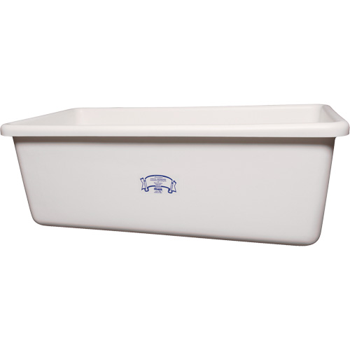 Transport Storage Tub, Plastic, White The Estey Group