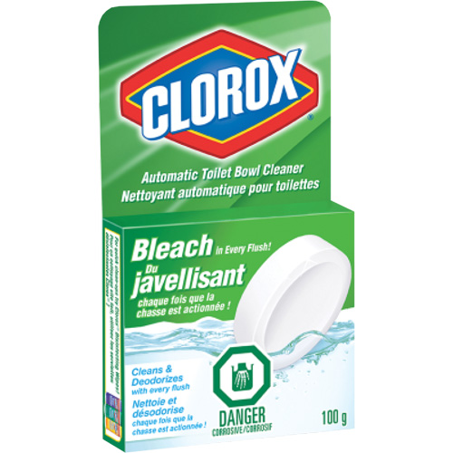 Nettoyant automatique &agrave; l'eau de Javel pour toilettes, 100 g, Tampon The Estey Group