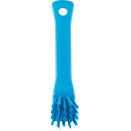 Brush with Scraping Edge, Stiff Bristles, 6" Long, Blue The Estey Group