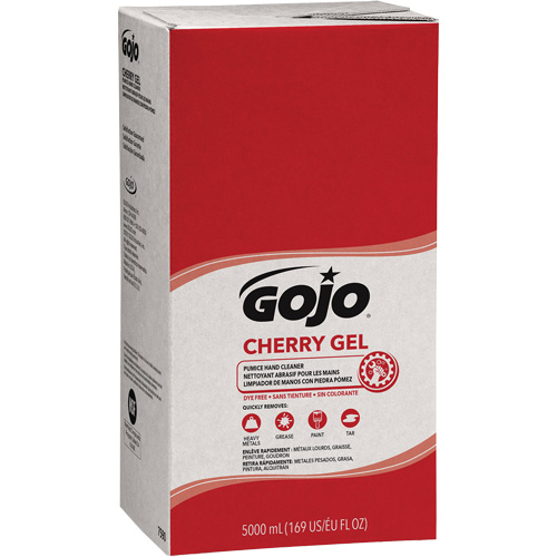 Nettoyant &agrave; mains pour distributeur Pro TDX, Gel/Pierre ponce, 5000 ml, Recharge, Cerise The Estey Group