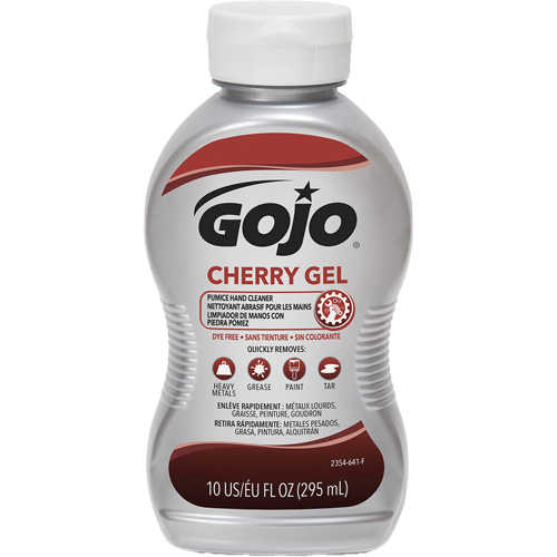 Nettoyant &agrave; mains, Gel/Pierre ponce, 295,74 ml, Bouteille, Cerise The Estey Group