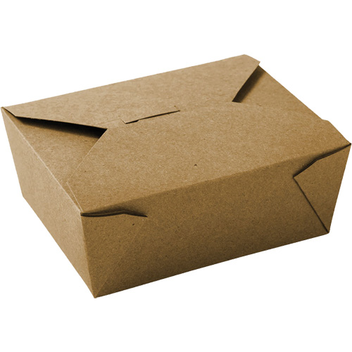 Kraft Take Out Food Containers, Corrugated, Rectangular The Estey Group