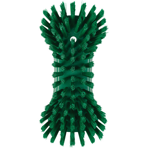 Brosse &agrave; main, Soies Tr&egrave;s ferme, Longueur de 9-1/10", Vert The Estey Group