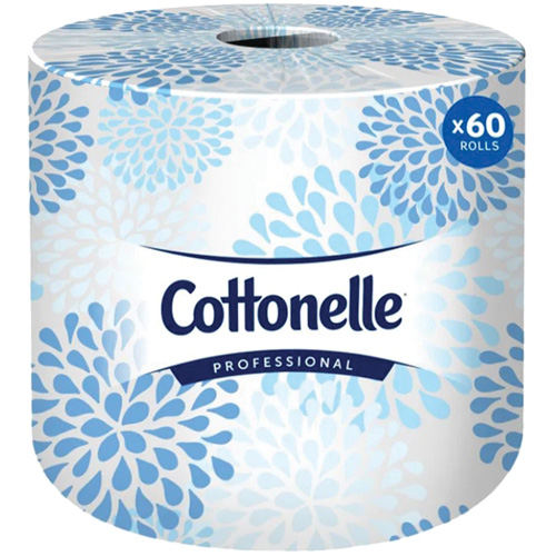 Papier hygi&eacute;nique professionnel Cottonelle, 2 Pli, 451 Feuilles/Rouleu, Blanc The Estey Group