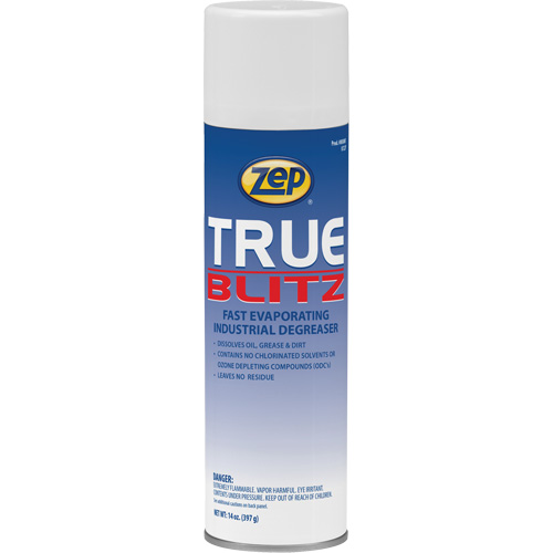 True Blitz Fast-Evaporating Industrial Degreaser, 14 oz., Aerosol Can The Estey Group