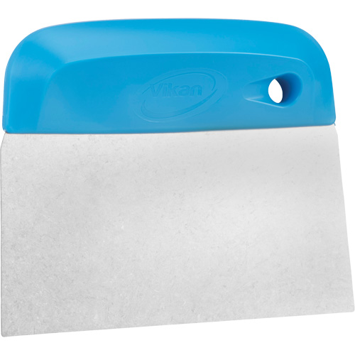 Flexible Stainless Steel Dough Cutter/Scraper, Blue, 4-1/2" W x 5-3/4" L The Estey Group