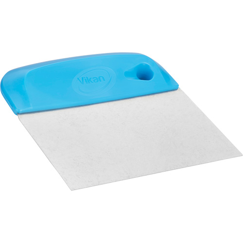 Flexible Stainless Steel Dough Cutter/Scraper, Blue, 4-1/2" W x 5-3/4" L The Estey Group