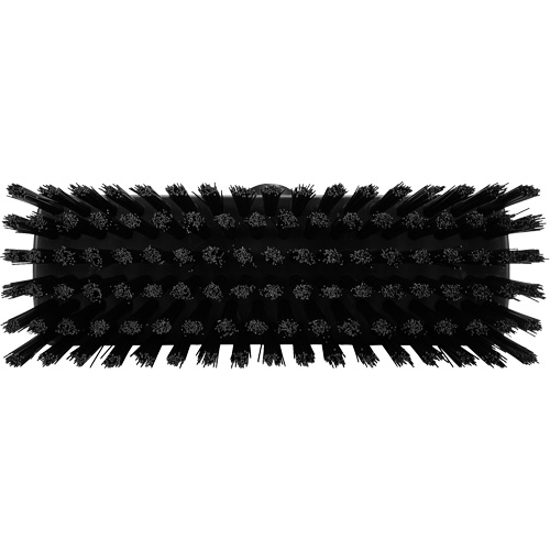 Compact Wall/Deck Broom, Stiff Bristles, 8-9/10", Polyester/Polypropylene, Black The Estey Group