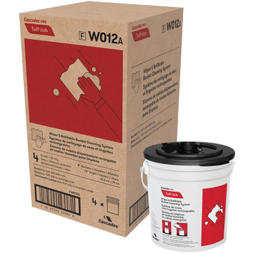 PRO Tuff-Job&reg; Refillable Bucket & Lid for W011 Wipers The Estey Group