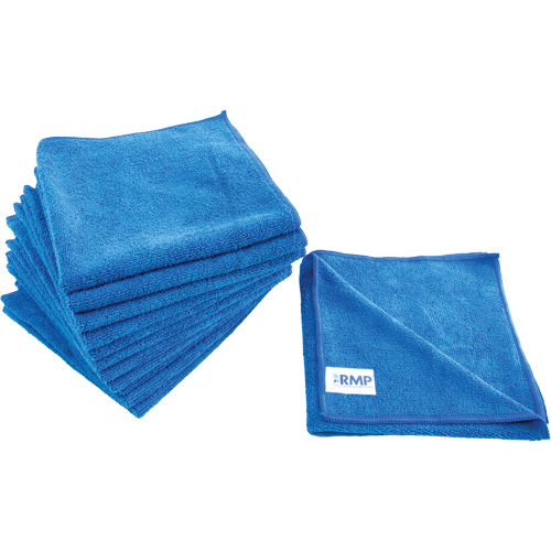 Chiffon de d&eacute;poussi&eacute;rage et nettoyage, Microfibre, Bleu The Estey Group