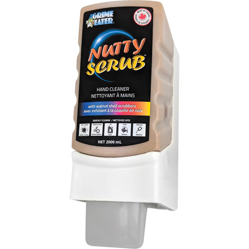 Nettoyant &agrave; mains avec exfoliant en coquille de noyer Nutty Scrub, Pierre ponce, 2000 ml, Cartouche en plastique, Sans parfum The Estey Group