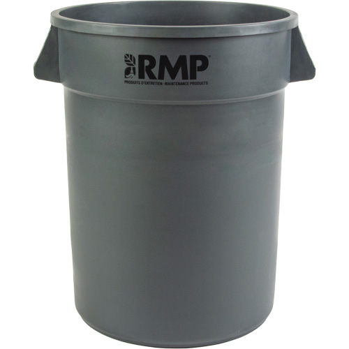 Garbage Bin, Polyethylene, 32 US gal. The Estey Group