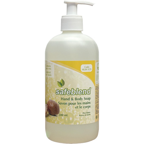 Savon au beurre de karit&eacute; pour les mains et le corps, Liquide, 500 ml, Parfum&eacute; The Estey Group