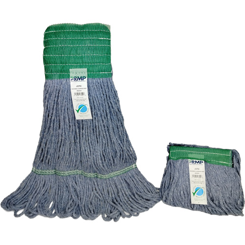 T&ecirc;te de vadrouille &agrave; bande large, Antimicrobien/Finition de plancher/Sp&eacute;cialis&eacute;, Coton/Rayonne/Synth&eacute;tique, Style Boucle The Estey Group
