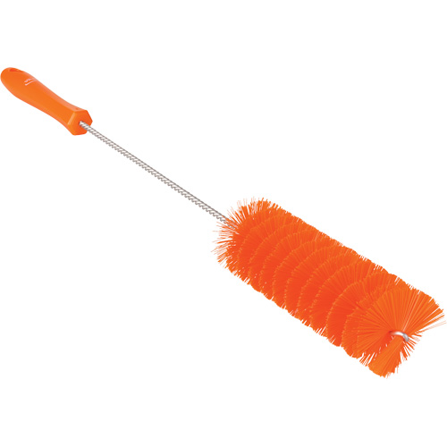 Tube Brush, Medium Bristles, 19-7/10" Long, Orange The Estey Group