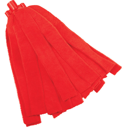 Socket Mop, Red, Microfibre, Cut Style The Estey Group