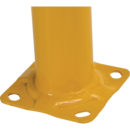Garde-corps &agrave; profil &eacute;lev&eacute; pour machines, 4' la x 3,5' h, Jaune The Estey Group