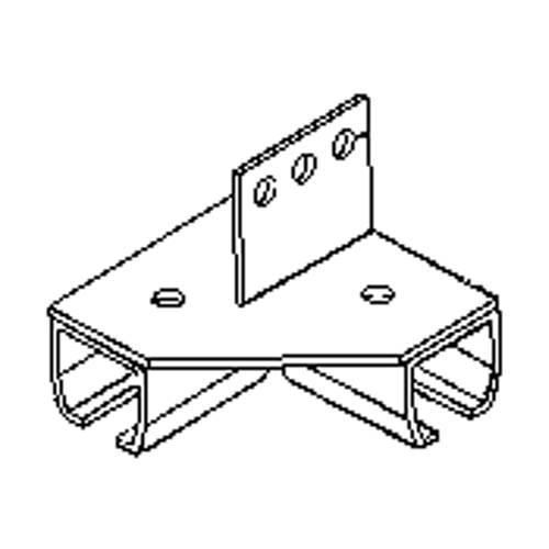 Raccord pour joint d'angle de 90° pour murs-rideaux mont&eacute;s sur poutre The Estey Group