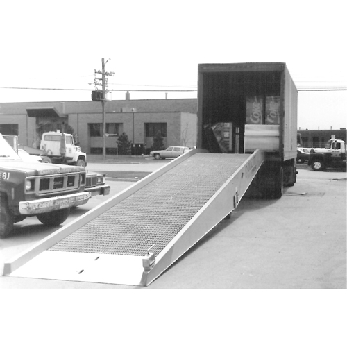Mobile Yard Ramp, 11000 lbs. Capacity, 72" W x 36' L The Estey Group