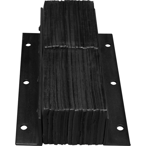 Butoirs de quai lamell&eacute;s, Vertical, Caoutchouc, 11" la x 6" p x 20" h The Estey Group