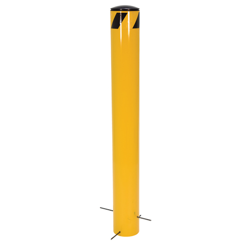 Bornes &agrave; couler, Acier, 36-1/2" h x 5-9/16" la, Jaune The Estey Group