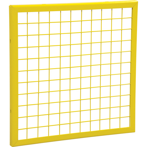 Wire Mesh Partition Components - Panels, 2' H x 2' W The Estey Group