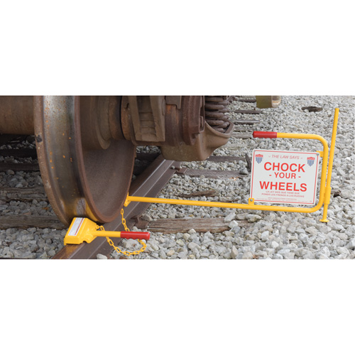Combo cale &agrave; rail unique et rail pour drapeau The Estey Group