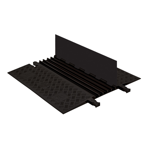 Guard Dog&reg; Cable Protector, 5 Channels, 36" L x 33.3" W x 1.25" H The Estey Group